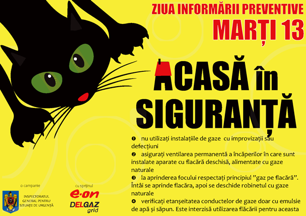 13 august - ZIUA INFORMĂRII PREVENTIVE